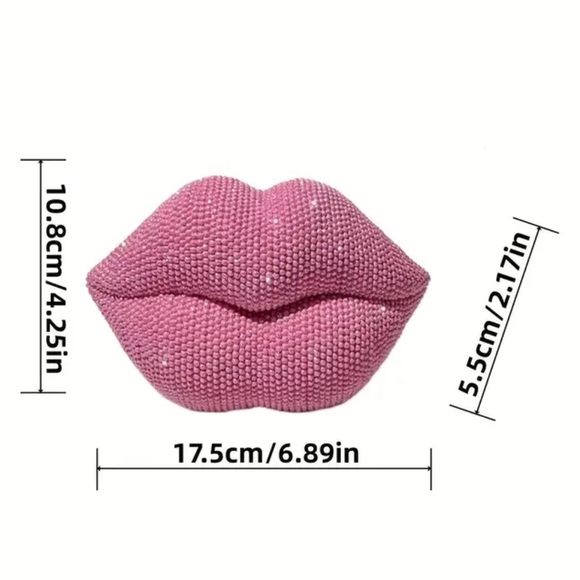 Pink Lip Sculpture - Picture 2 of 3